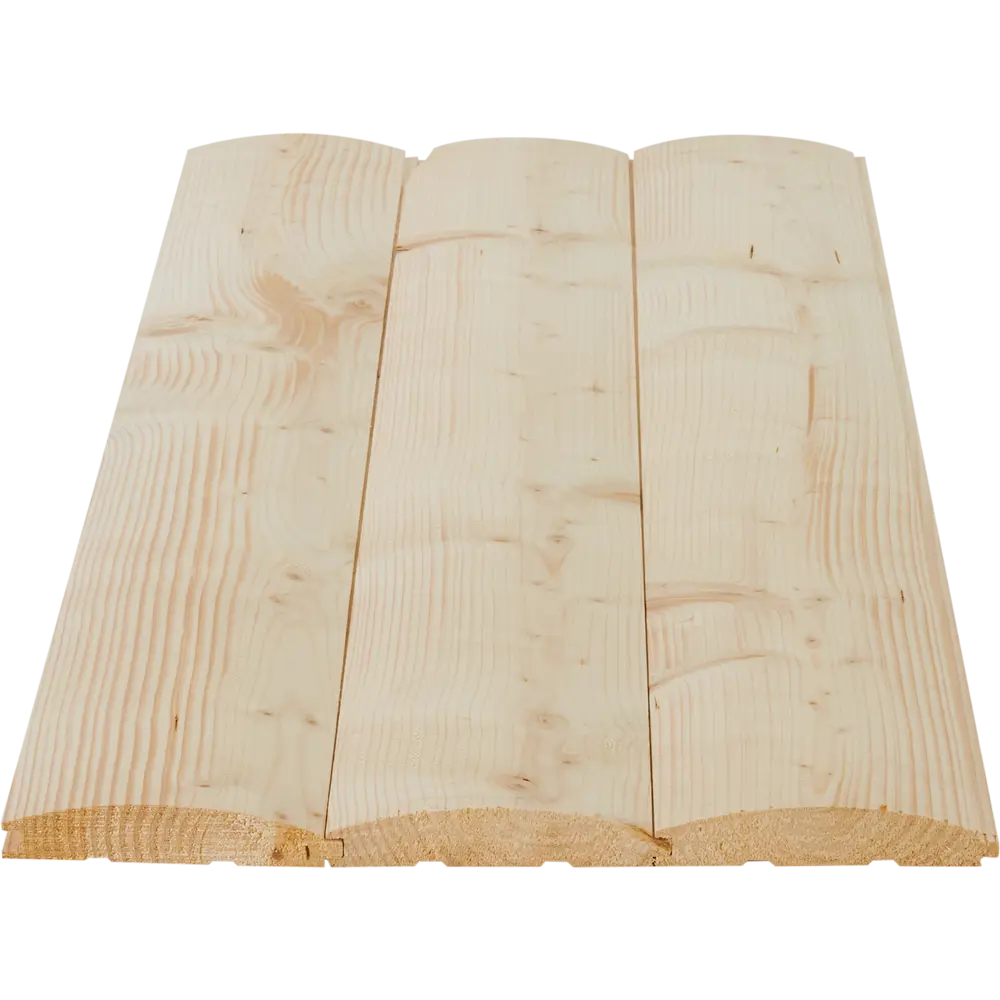 Santreyd Блок-хаус «Норма» - натуральная отделка под бревно 28×146×3000 мм 81947970 STLM-1014074 - Вид №3