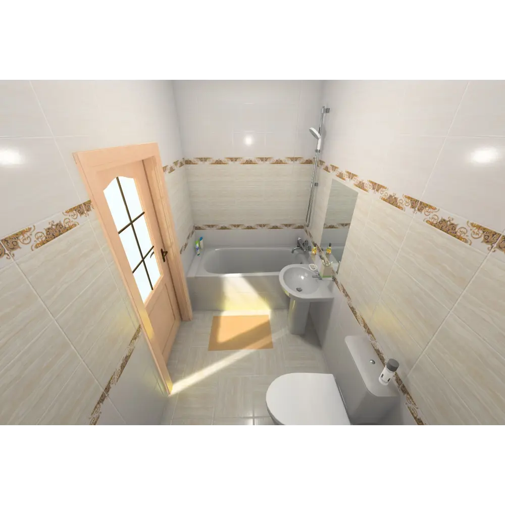 Бордюр «Монте-Карло В» 25х6.5 см Santreyd STLM-2130694 - Вид №4