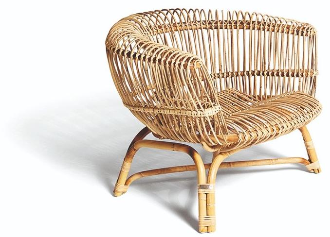 DE PADOVA Кресло Malacca с подлокотниками sun-id-1497158 - Вид №2