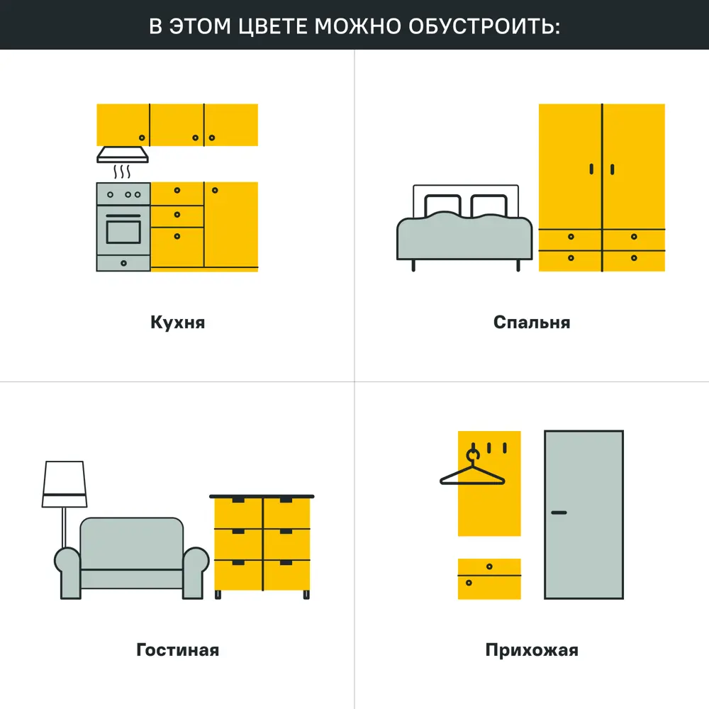 Фасад кухонного шкафа София 32.9x102.1 см KONSENSA ЛДСП цвет серый София Грей STLM-2096009 - Вид №18