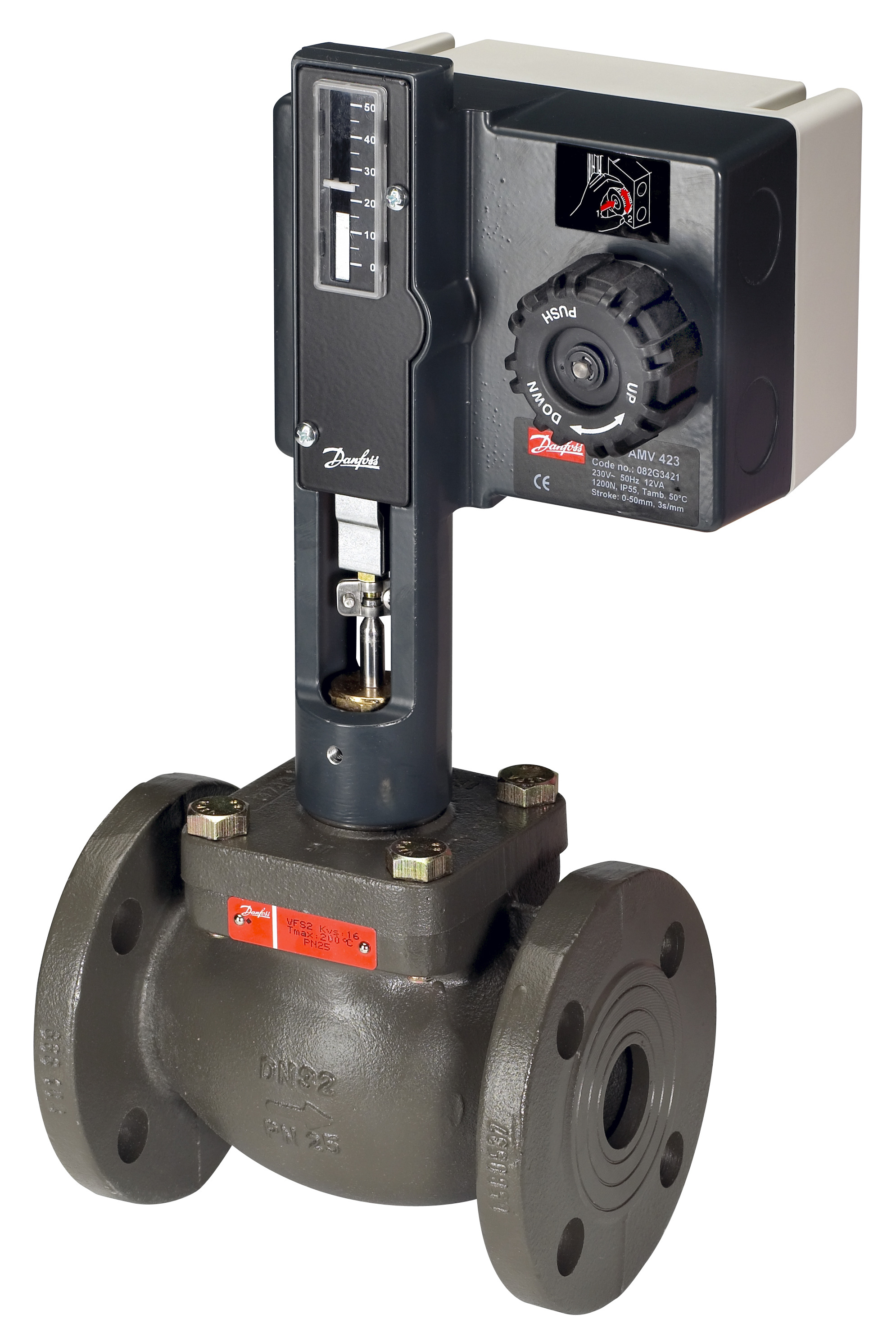 Danfoss Клапан регулирующий VFS 2 фланцевый Клапан двухходовой VFS 2 Ду 20 065B1520  - Вид №13