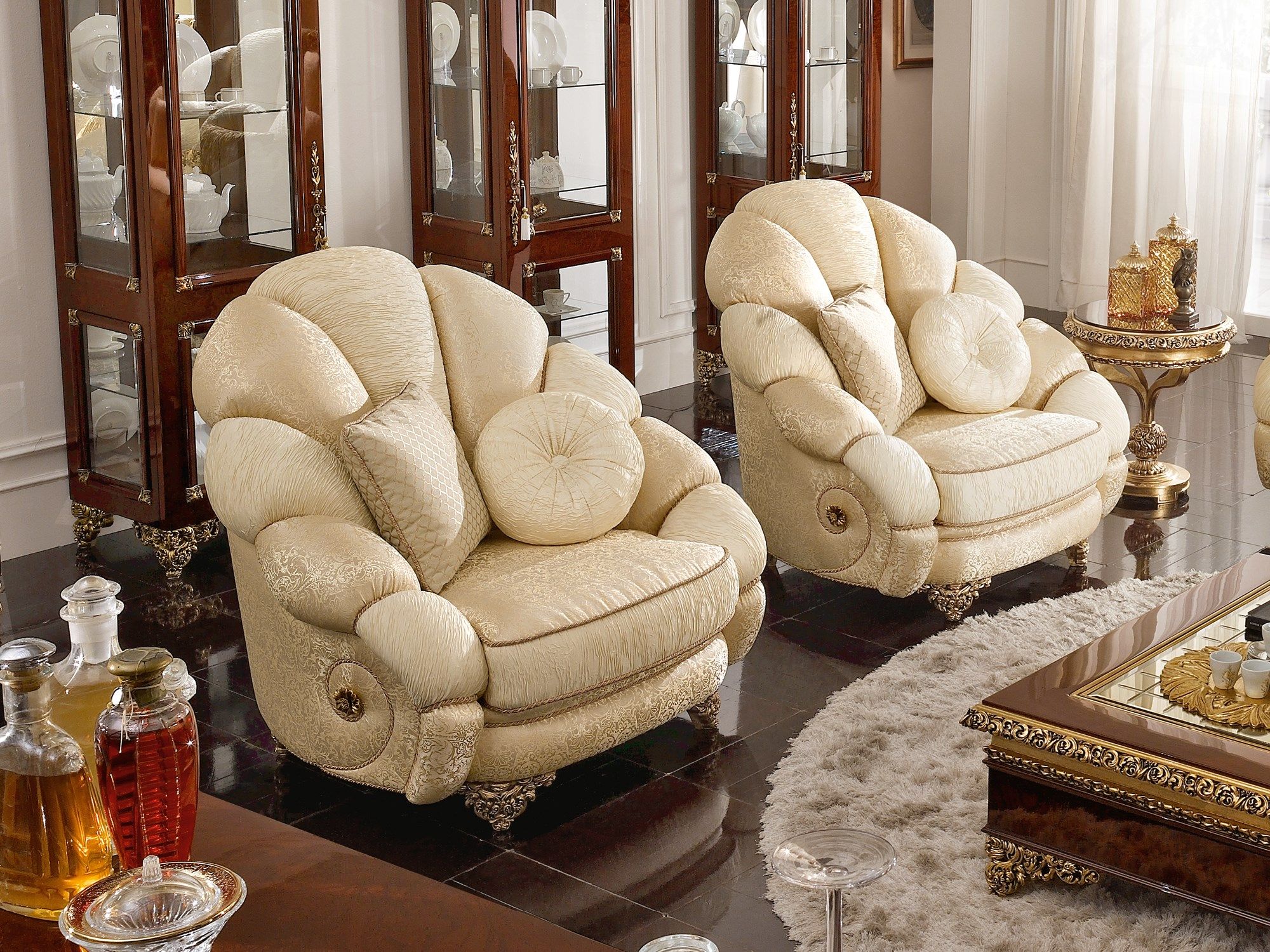 Тканевое кресло A.R. Arredamenti Grand Royal ARCH-00030097 - Вид №3