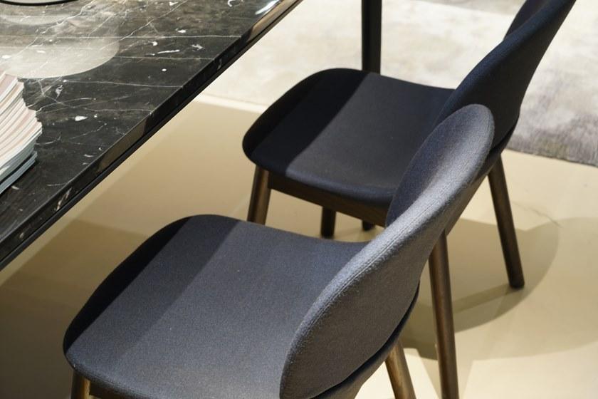 Grado Design Стул из ткани и ножки из бука Hug sun-id-1417973 - Вид №5