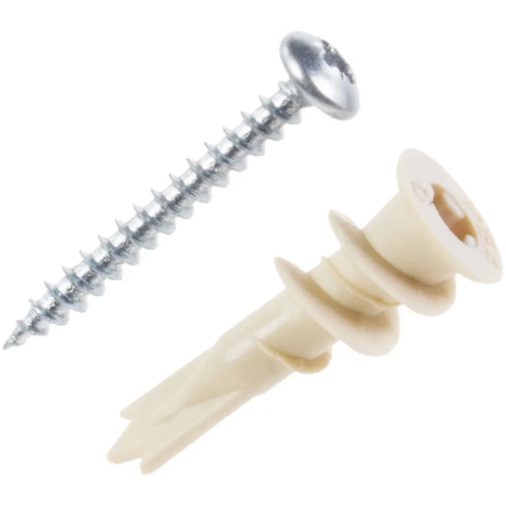 Анкер Standers для листовых материалов, нейлон PBA, с шурупом, 6 шт STLM-2051347