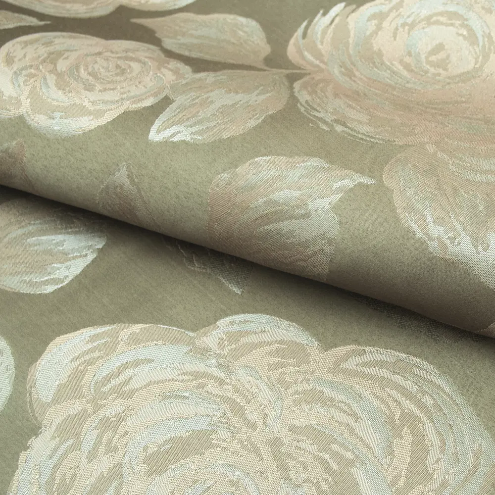 Ткань п/м Flora «Flowers» 140 см цвет зелёный AMETIST STLM-2208593