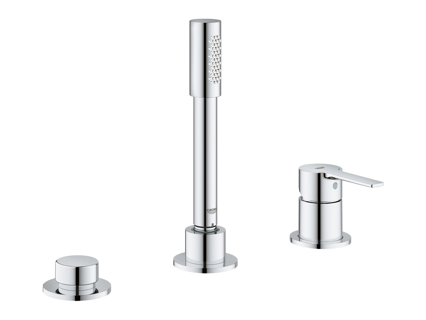 Смеситель для ванны с 3 отверстиями и ручным душем Grohe linear New ARCH-00061163 - Вид №1
