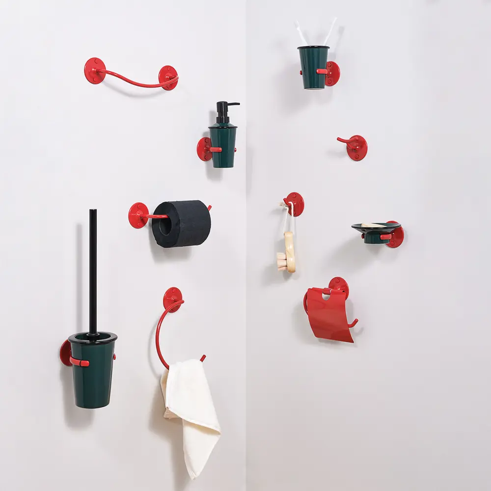 Крючок Moroshka Trud 6x6x4.3 см цвет красный STLM-2052930 - Вид №6