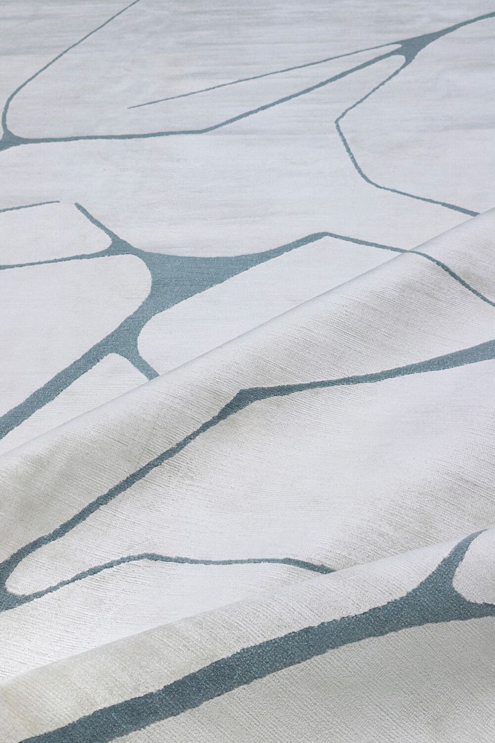 Прямоугольный ковер из шелка и шерсти Edition Bougainville Inspiration ARCH-00032279 - Вид №1