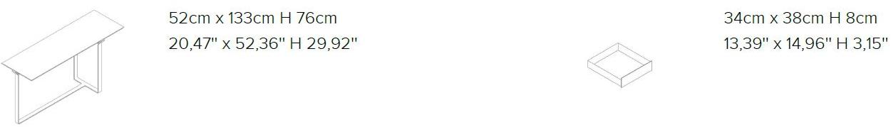 Natuzzi Стол из мрамора с ящиками sun-id-1445943 - Вид №5