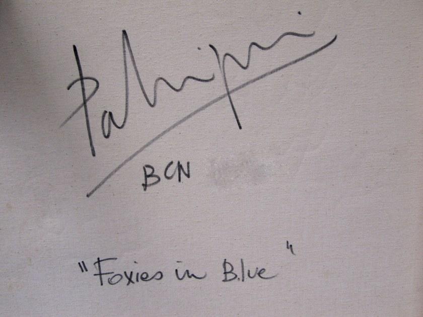 ICI ET LÀ Смешанная техника на холсте K. fabrizzi Kf10b - Вид №4