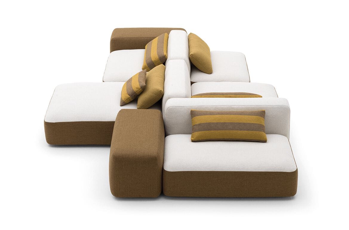 Модульный садовый диван Désirée divani Dorvan ARCH-00128294 - Вид №1