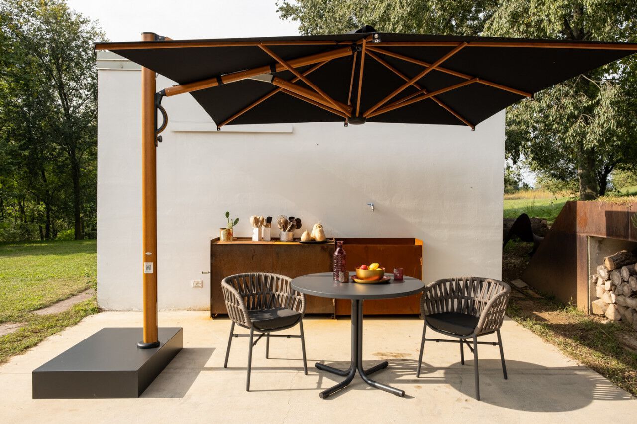 Круглый садовый стол DRIGANI плоская поверхность ARCH-00145223 - Вид №1