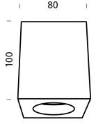 GESSO Квадратный потолок из гипса  650q  - Вид №2