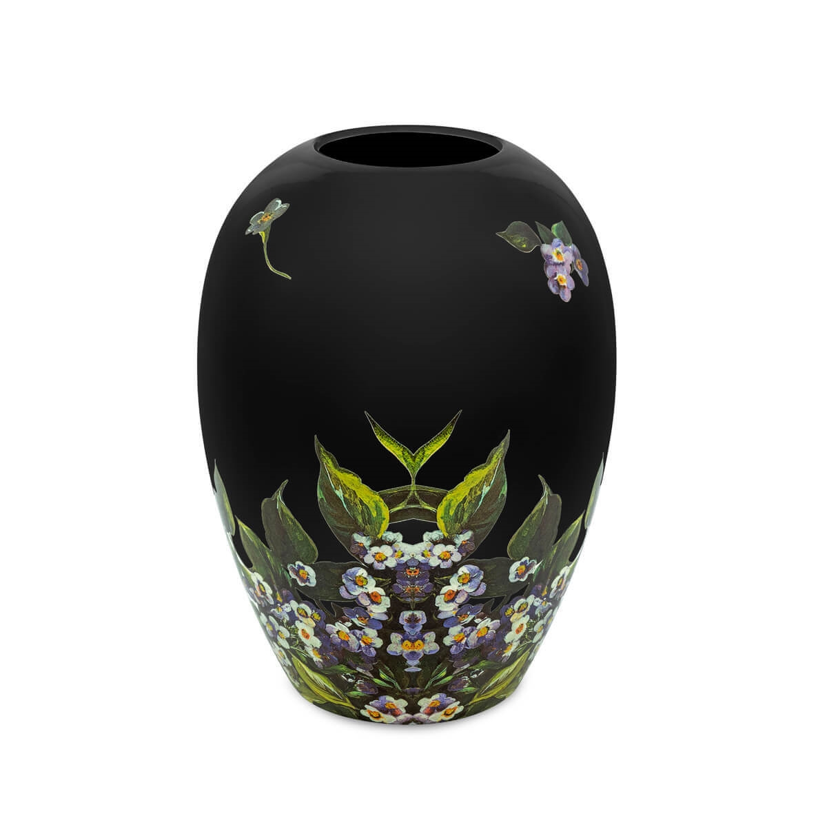 200968-90 ABHIKA ВАЗА ЦВЕТОЧНАЯ BLACK 