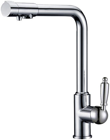 Смеситель ZorG Sanitary ZR 320 YF-33 для кухонной мойки, хром