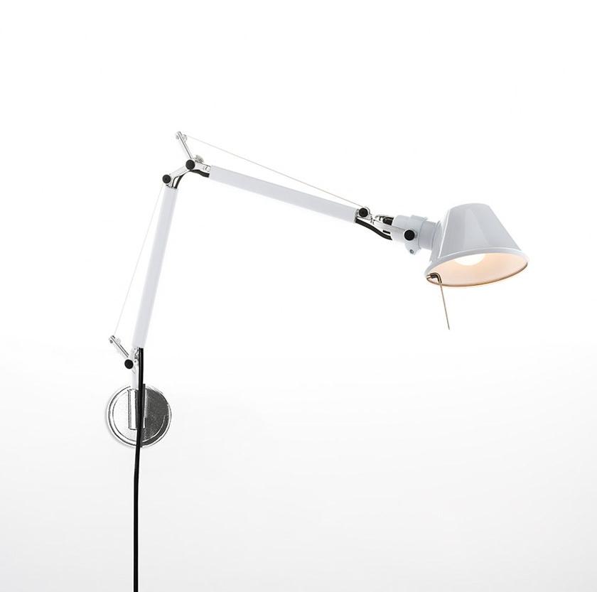 Artemide Настенный светильник с прямым регулируемым светом Tolomeo A010300 - Вид №6