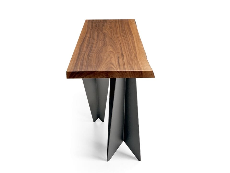Прямоугольная консоль из стали и дерева Cattelan italia WESTIN ARCH-00060893 - Вид №1