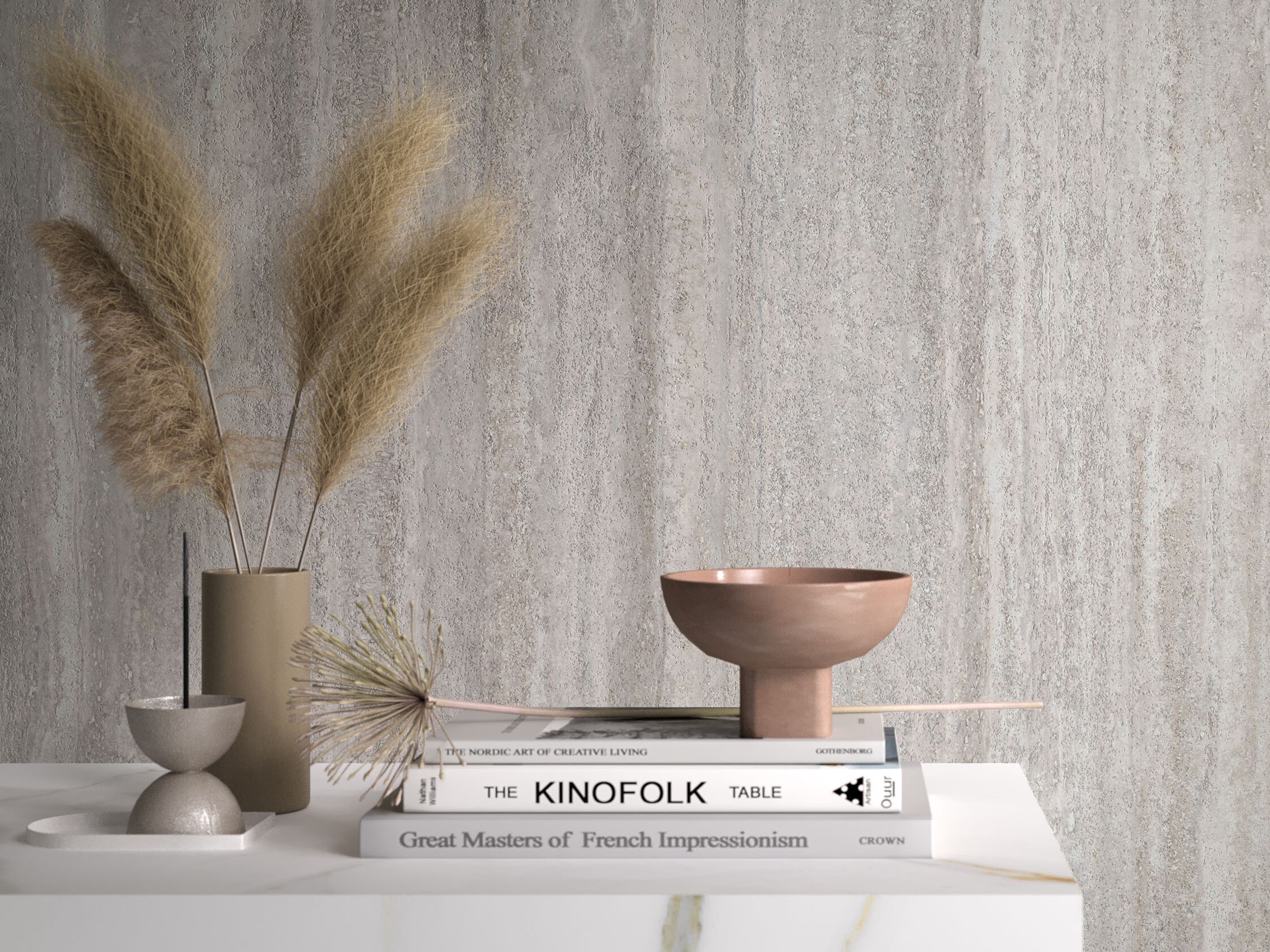 Травертин эффект керамогранит пол/покрытие для интерьера и экстерьера Kaleseramik плиты ARCH-00092700