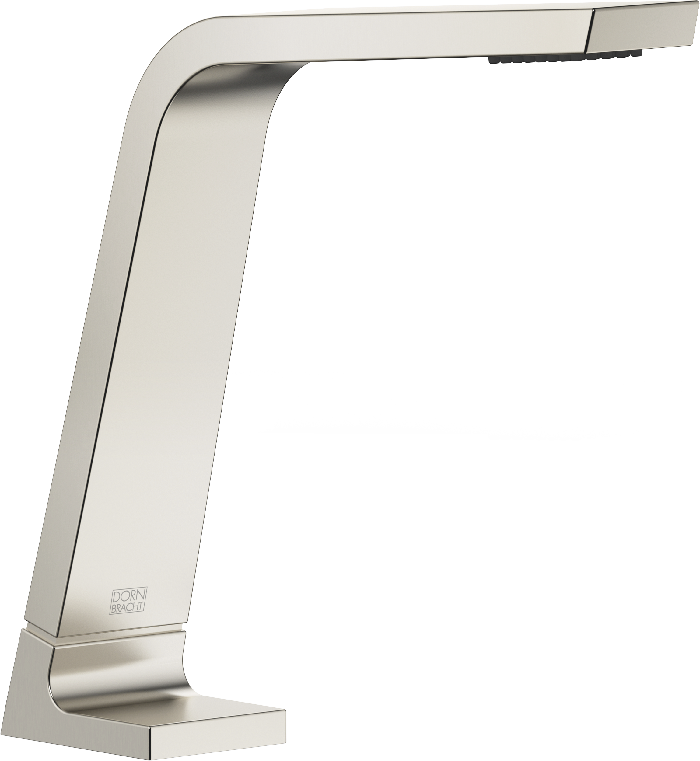 CL.1 Накладной излив для раковины без донного клапана - матовая платина 13715705-06