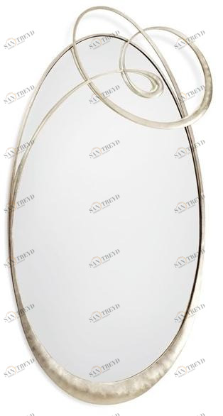 Cantori Овальное настенное зеркало Ghirigori sun-id-1433273