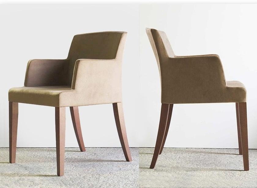 Anesis Ресторанный стул из ткани с подлокотниками  C4  - Вид №4