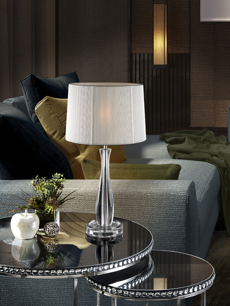 033973 Настольная лампа прозрачная Schuller Lin - Вид №3