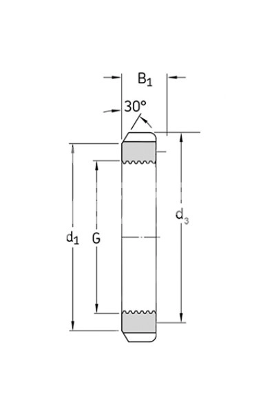 IS2136 Гайка KM17 ISKRA  - Вид №1