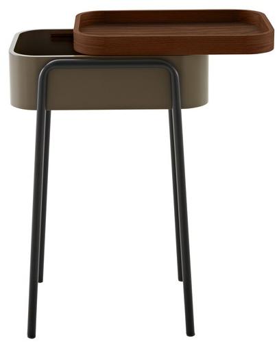 Ligne Roset Журнальный столик / прикроватная тумбочка из дерева sun-id-1360704 - Вид №2