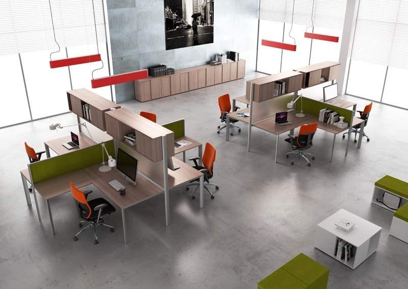 MASCAGNI Рабочее место с разделительными панелями Online3 sun-id-1376694 - Вид №1