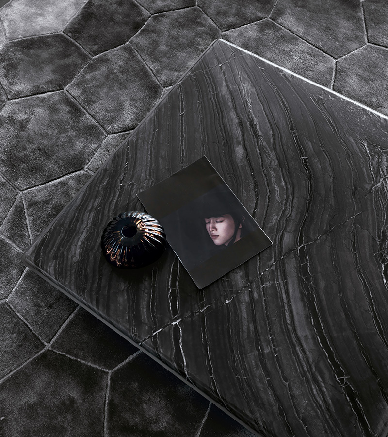 380/72 Mirage квадратный мраморный коктейльный стол - giorgio collection - Вид №1