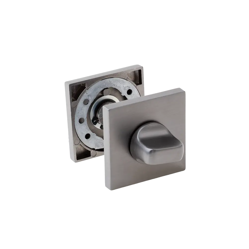 Завертка дверная квадратная Armex WC-3003 алюминий цвет графит STLM-2206274