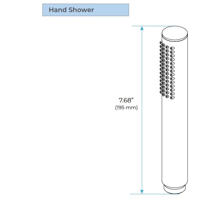 Набор для душа из латуни с душем Fontana Showers FS1068 ARCH-00119388 - Вид №3