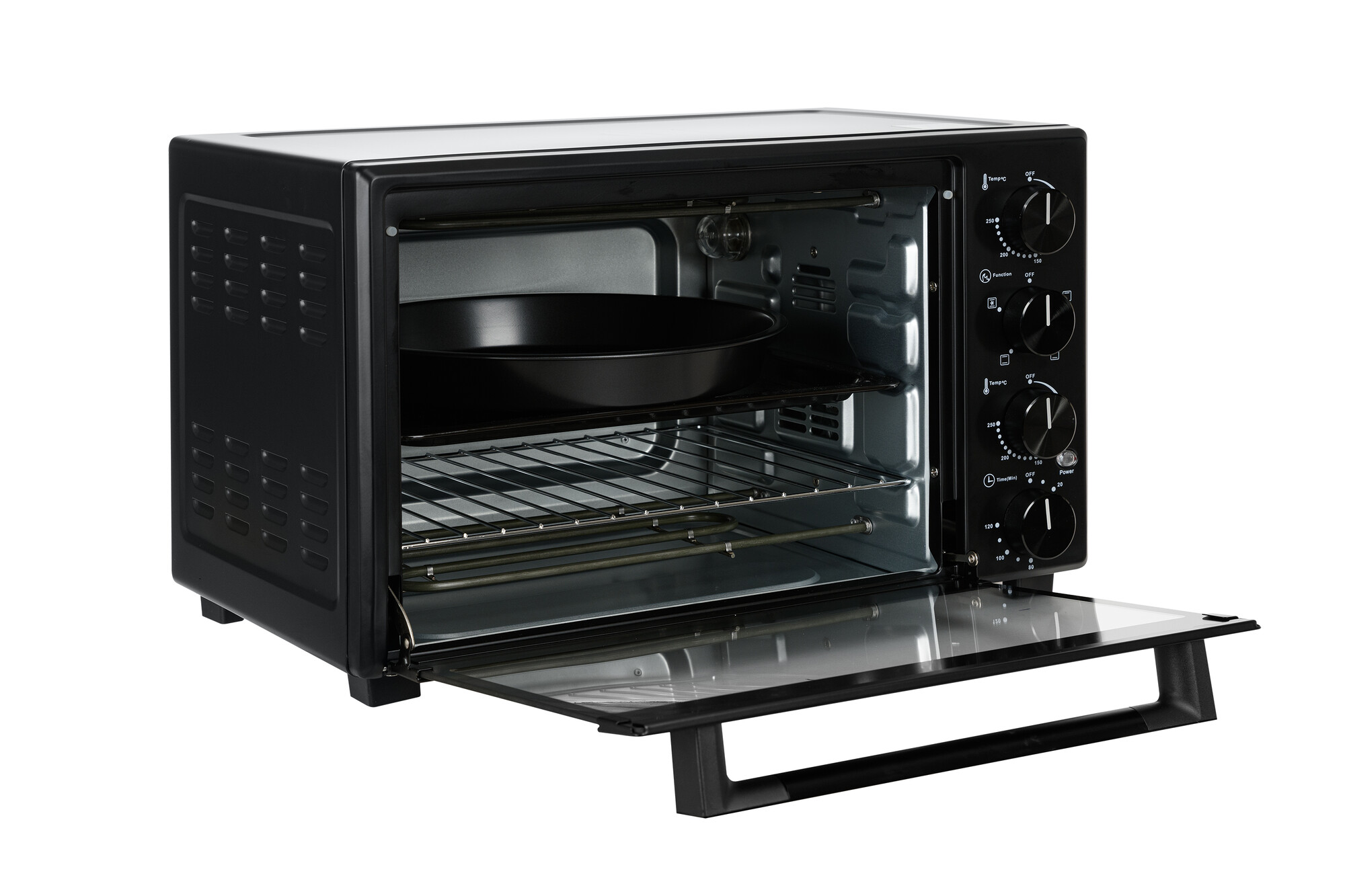 9080972 Мини-печь Kraft KFC-MO 382 HKBL черный STDN-0041229 - Вид №2