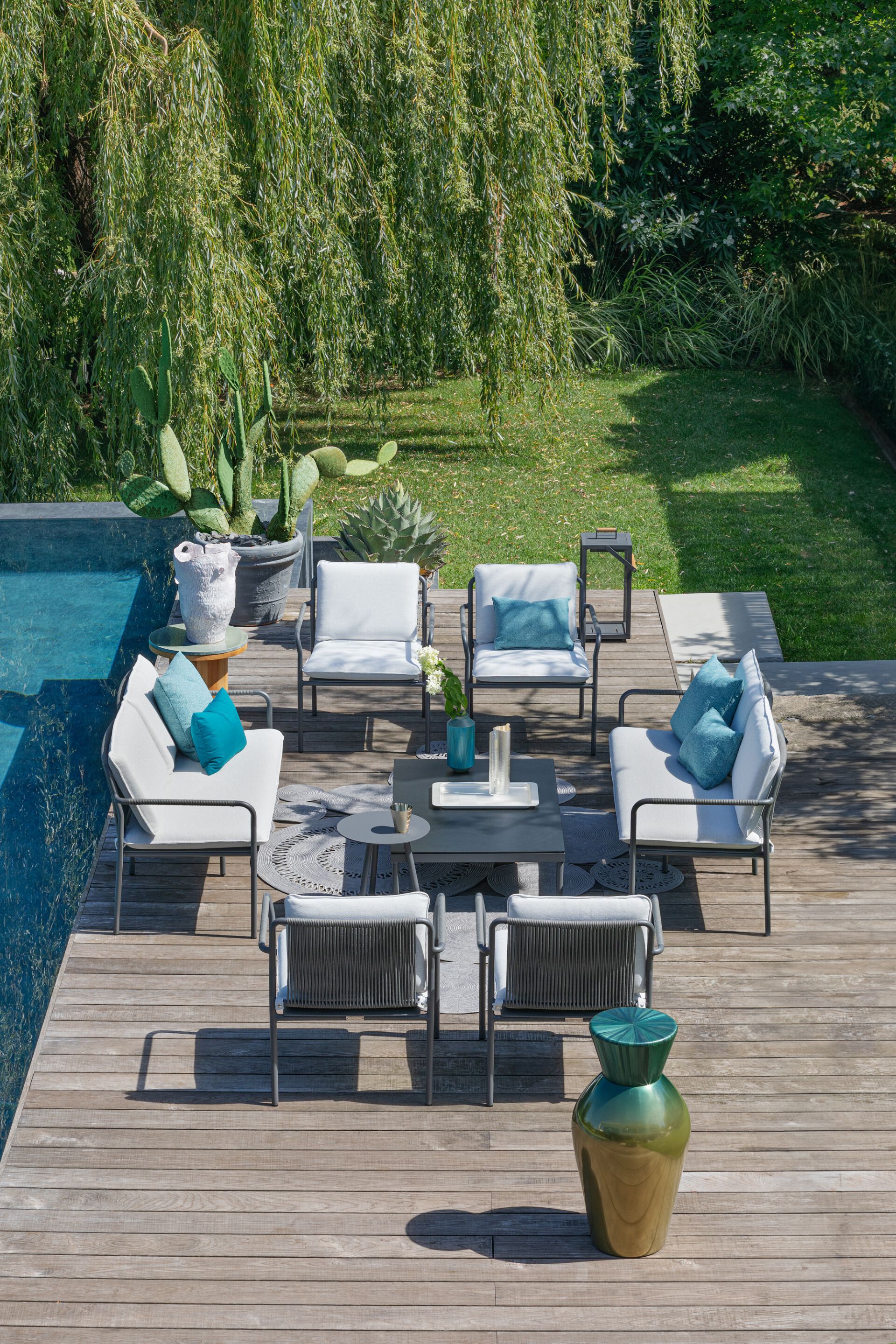 Алюминиевый садовый стул с подлокотниками Atmosphera Air ARCH-00068170 - Вид №12