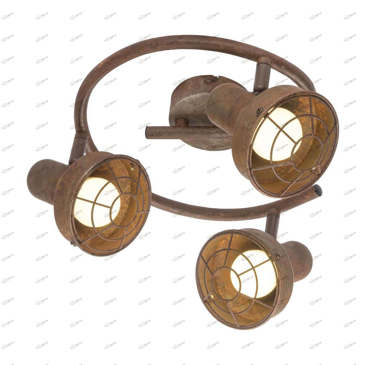 Спот потолочный светодиодный коричневый Tycho 54810-3 GLOBO TYCHO 00-3891364 Коричневый Ceramica Globo 