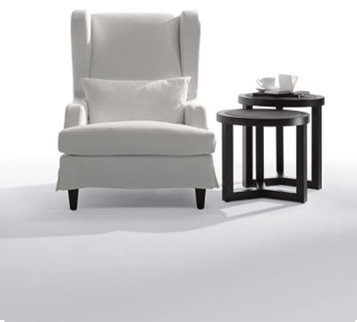 Marac Кресло из ткани с подлокотниками Grey sun-id-1469706 - Вид №2