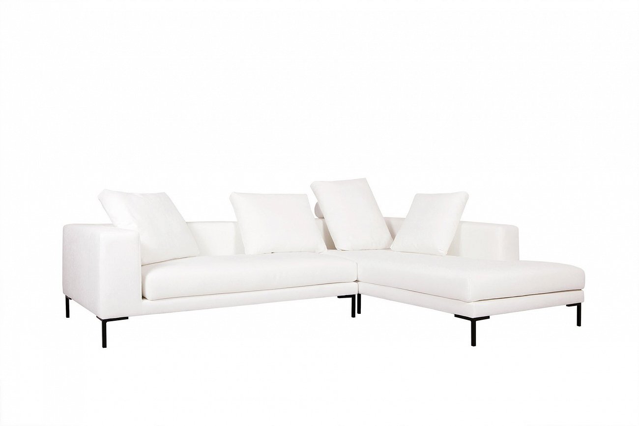 Диван Linnea трехместный угловой белый SITS ДИЗАЙНЕРСКИЕ, LINNEA 192113 Белый  - Вид №1