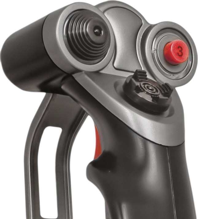 64304 игровой джойстик cobra r4 4 оси, 12 кнопок, вибрация Defender Santreyd  - Вид №2