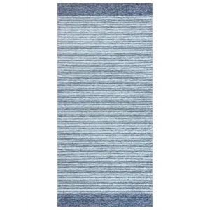 Коврик декоративный Ctim Лаос 75x160 см акрил цвет голубой