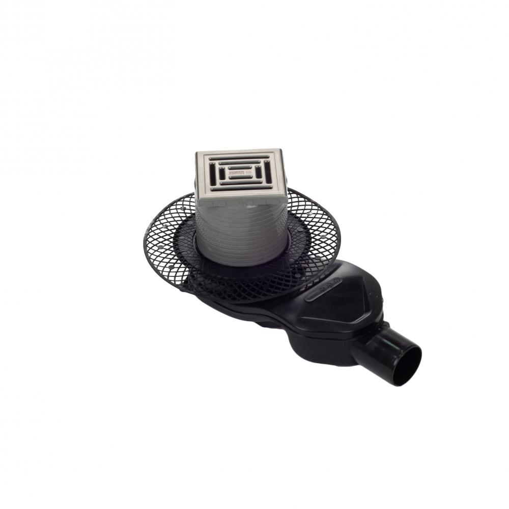 090170 Трап водосток PLATZ Uno 150х150  Berges ZENTRUM Antik 