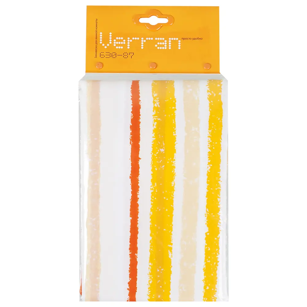 Штора для ванной комнаты «Indwen» 180x180 см цвет бежевый VERRAN STLM-2027430 - Вид №1