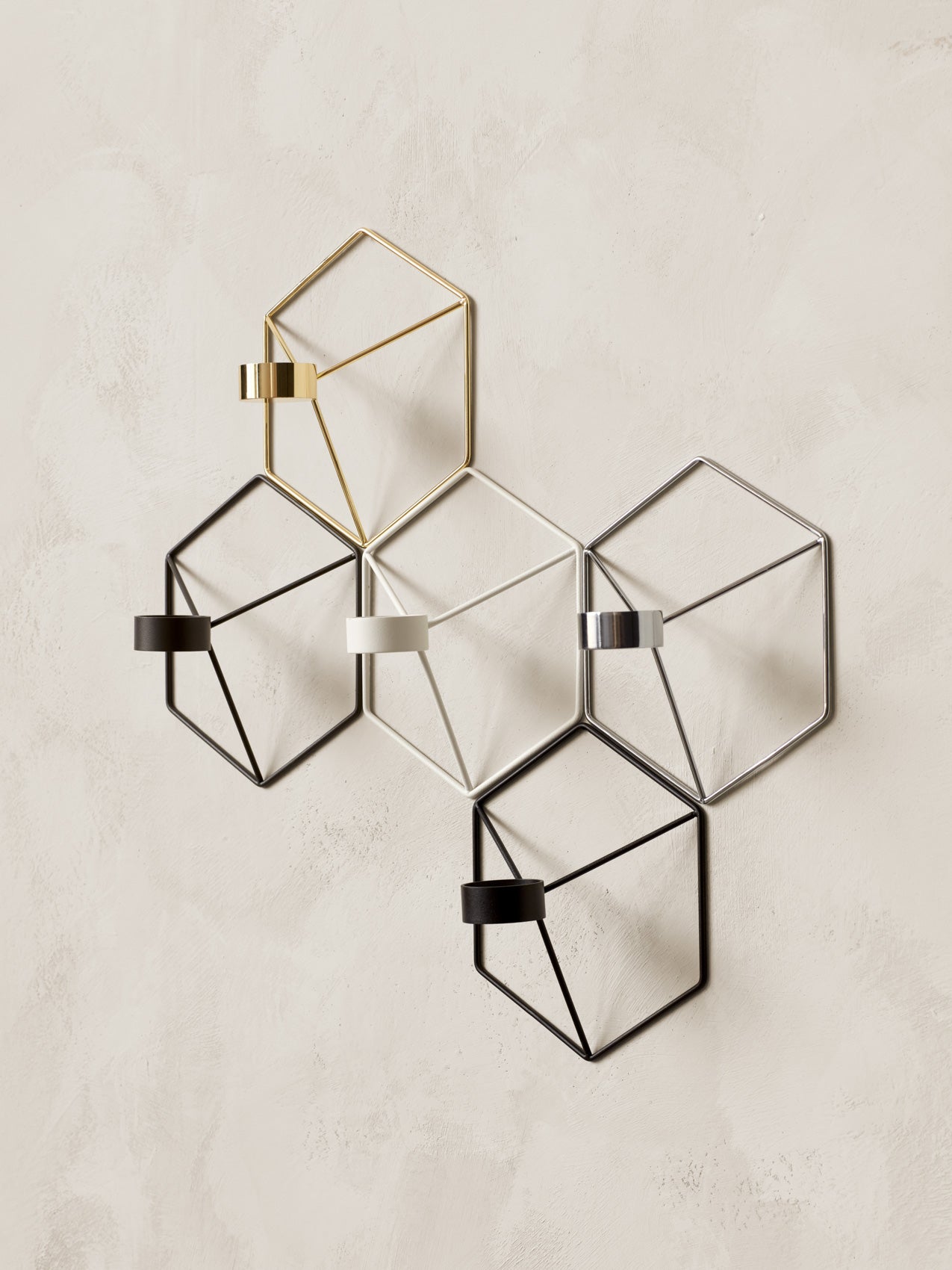 5709262960750 Настенный подсвечник POV, черный LuceLight  - Вид №1