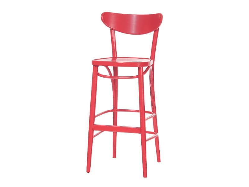 Высокий стул с подставкой для ног TON банан ARCH-00027645 - Вид №2