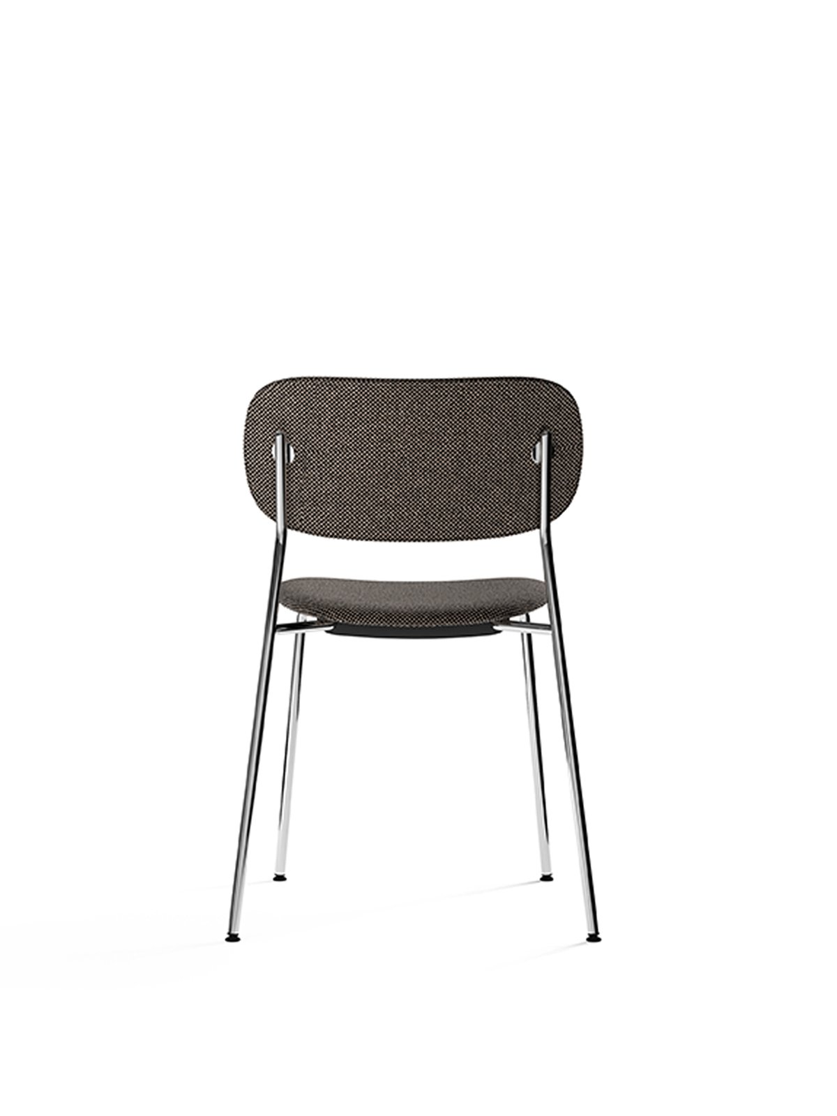 1178008-000302ZZ MENU Обеденный стул, полностью обитый, хром Доппиопанама - T14012 / 004  - Вид №1