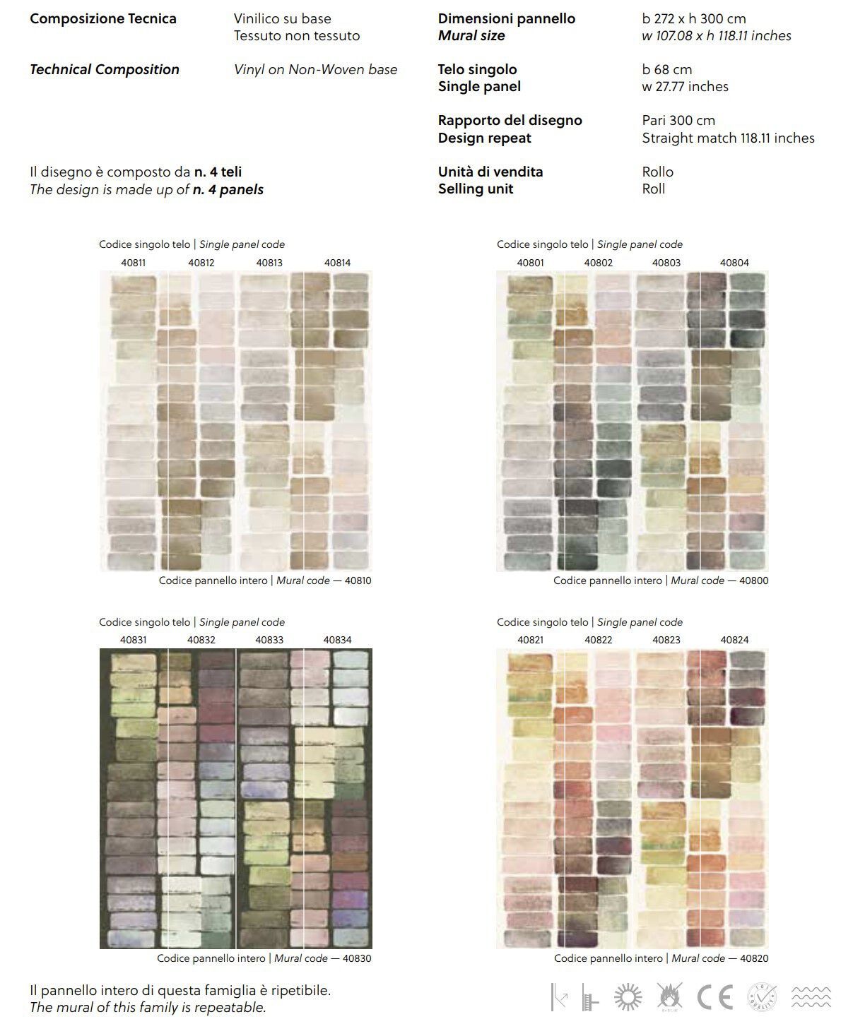 Обои с рисунком Jannelli&Volpi СП 201 MURALS DECOR ARCH-00092394 - Вид №2