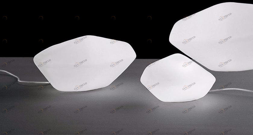 Oluce Настольная лампа из дутого стекла Stones of glass sun-id-1480493