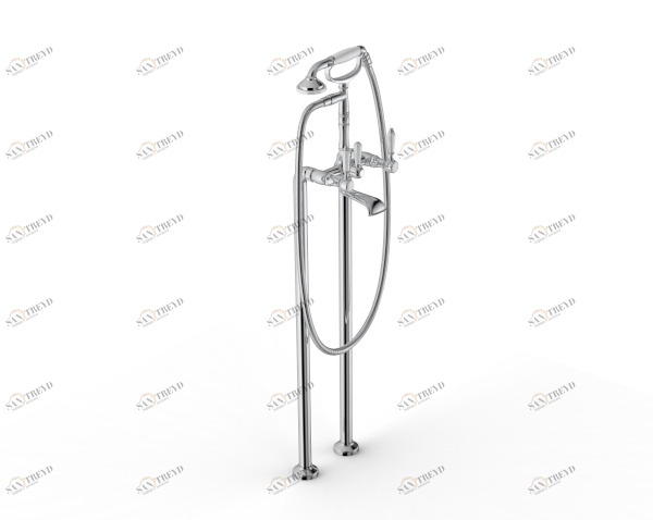 5502 GVE-070 Смеситель для ванны on tubes Zazzeri 5502GVE070