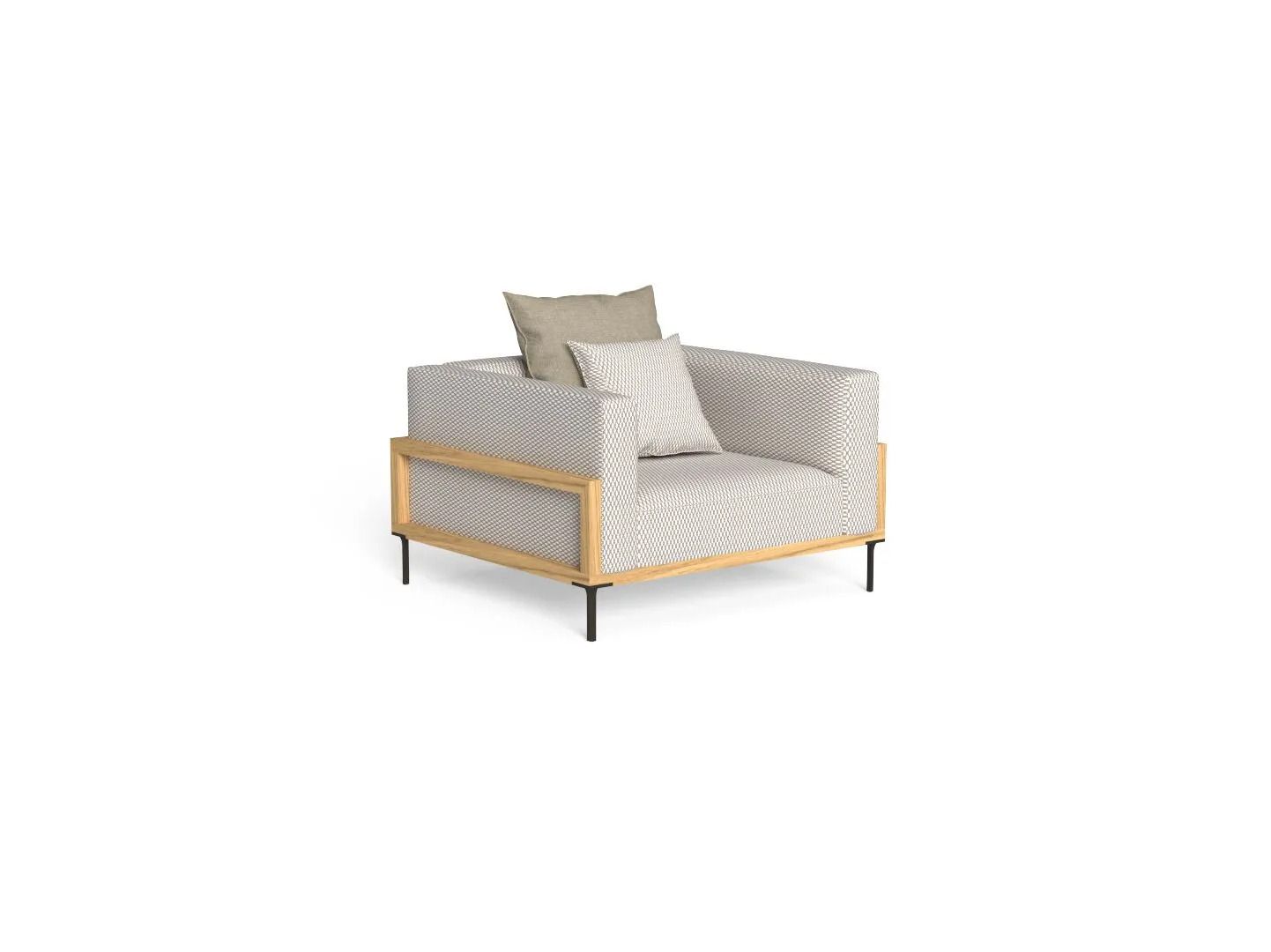 Тканевое садовое кресло Talenti CleoSoft-wood ARCH-00055241 - Вид №7