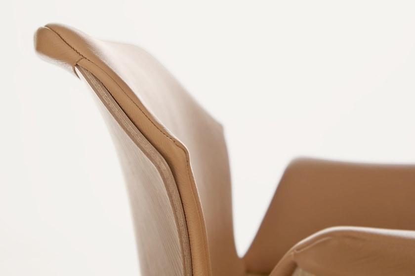 BassamFellows Кресло из дерева с подлокотниками Petal Cb-295 - Вид №7