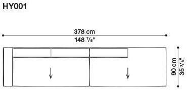 B&B Italia Outdoor Садовый диван из модульной ткани sun-id-1410409 - Вид №35